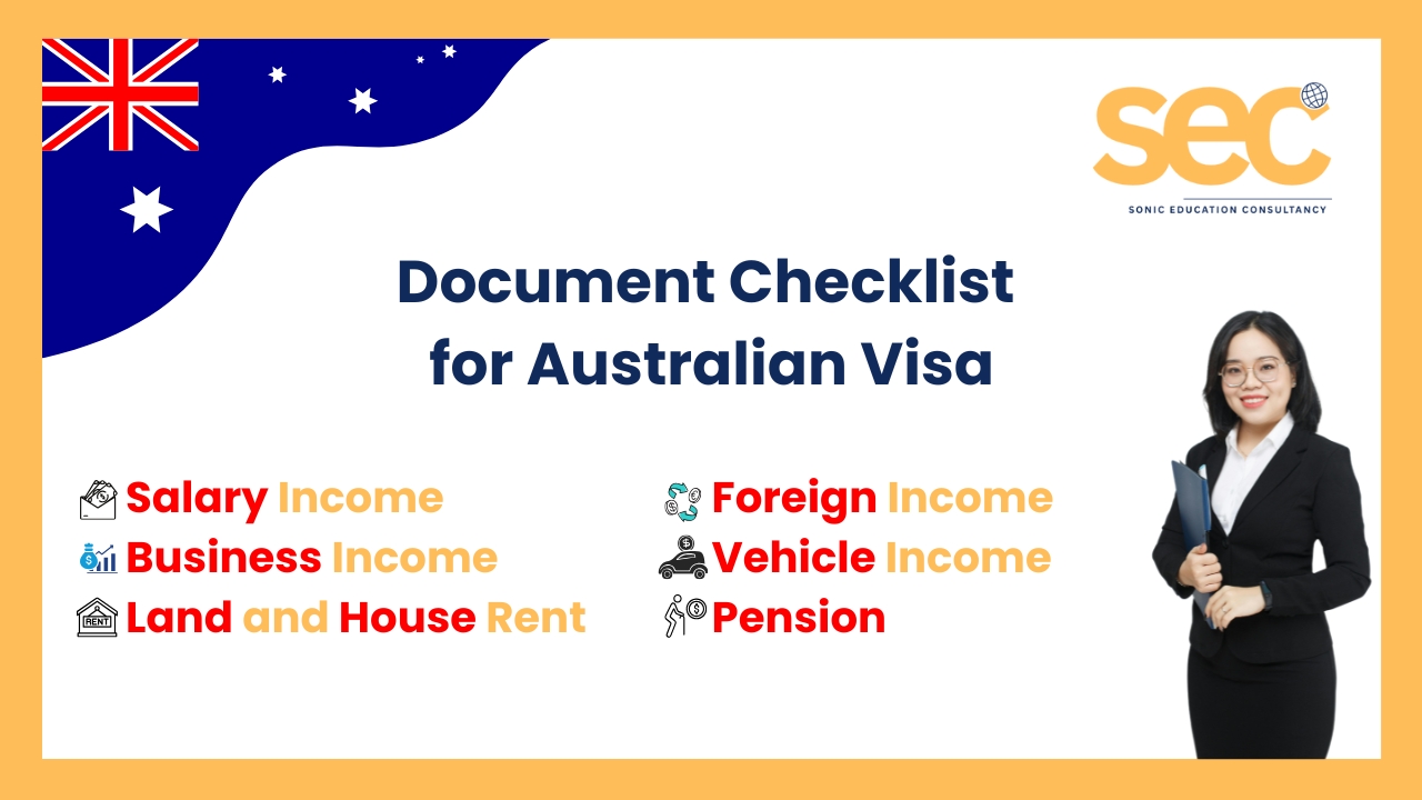 Australia Student Visa Income Document Checklist – Complete Guide (2025)
